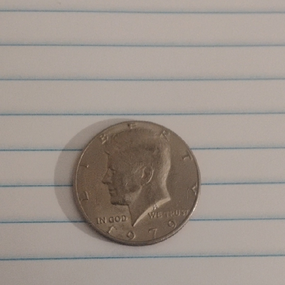 1979 John F Kennedy 40% Silver Coin Beautiful Coin For Your Collection